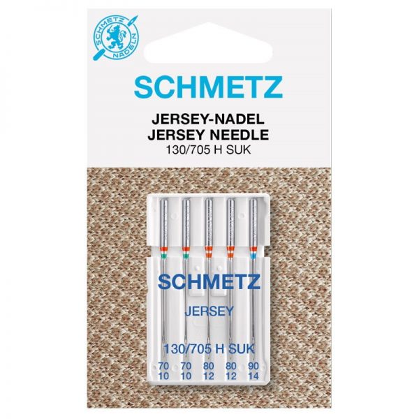 Schmetz Aghi Gemelli Stretch 4.0 Mm 75/11 - Per Maglie Elastiche E Scamosciato - Cuciture Decorative Doppie - 2